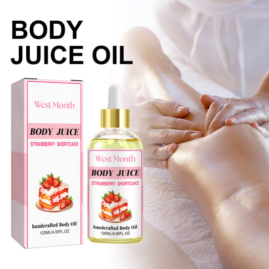 West&Month Body Care Oil Skin Dry Moisturizing Body Skin Firming Massage Essential Oil